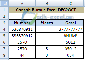 adh-excel.com Rumus Excel dec2oct