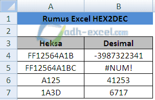 adh-excel.com rumus hex2dec untuk konversi heksadesimal ke desimal